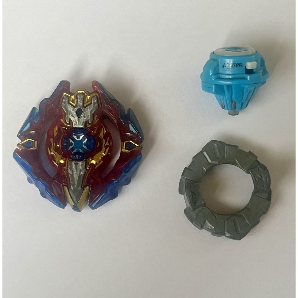 Authentic TAKARA TOMY Sieg Xcalibur / Surge Xcalius Burst God Beyblade Anime Toy
